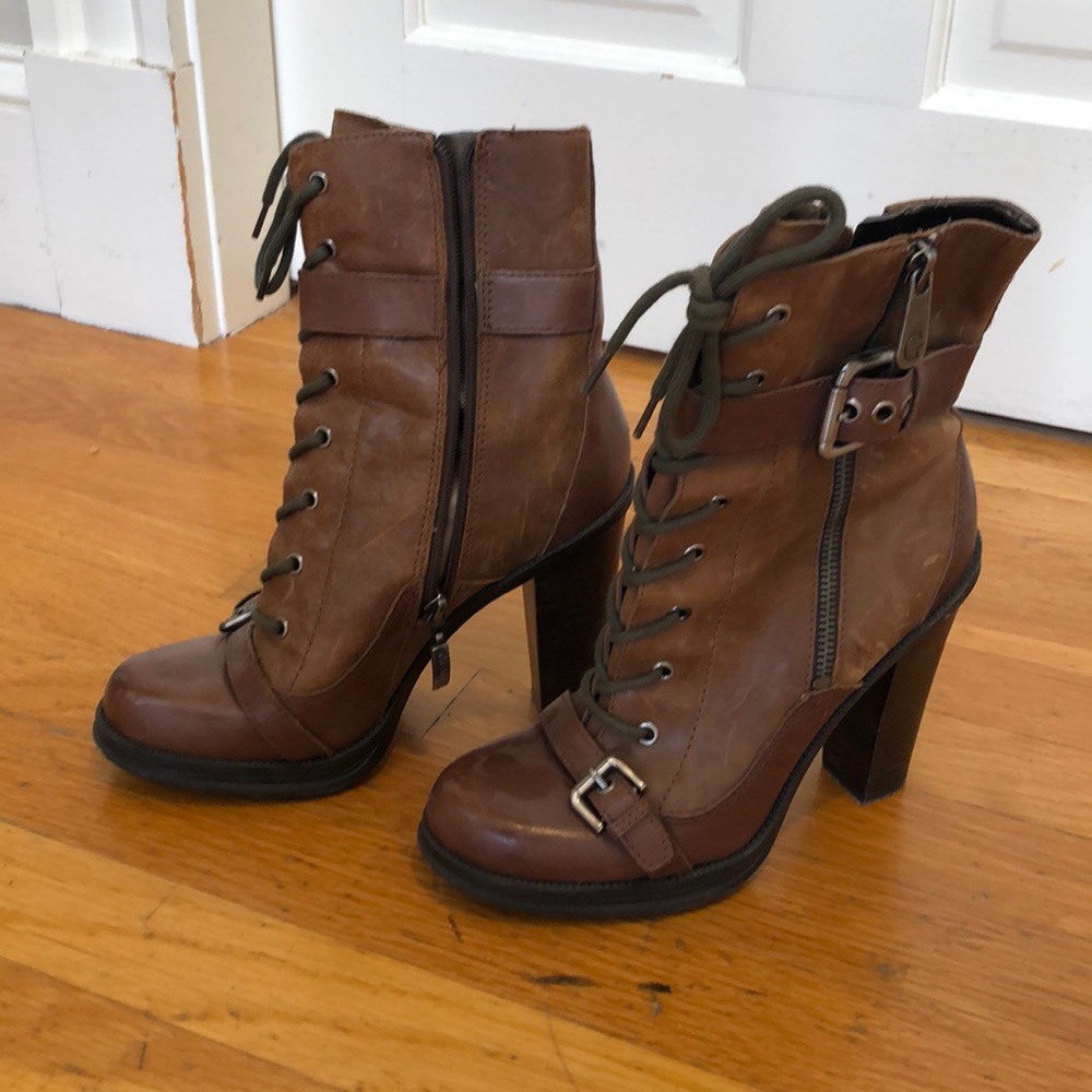 Sexy leather boots